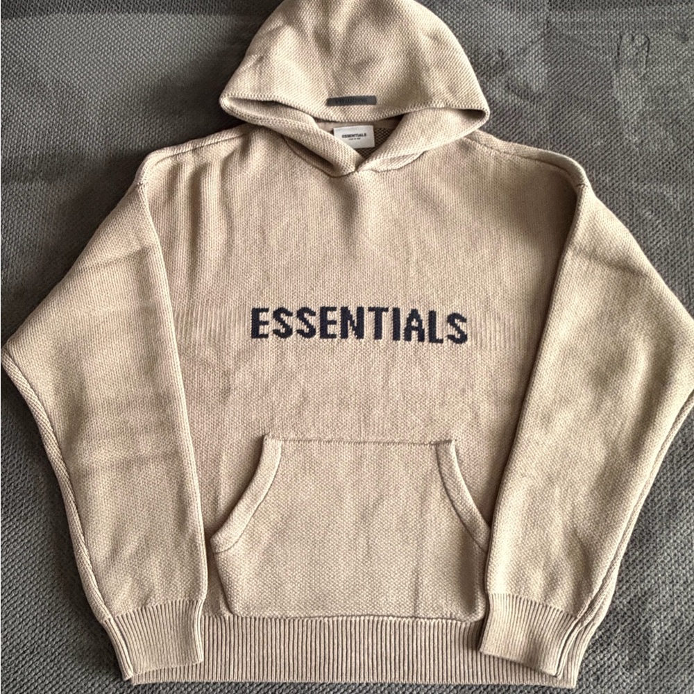 Essentials Fear of God Harvest color Hoodie in size XS